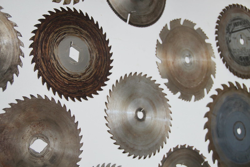 Affûtage et réemploi des lames de scie circulaire portative