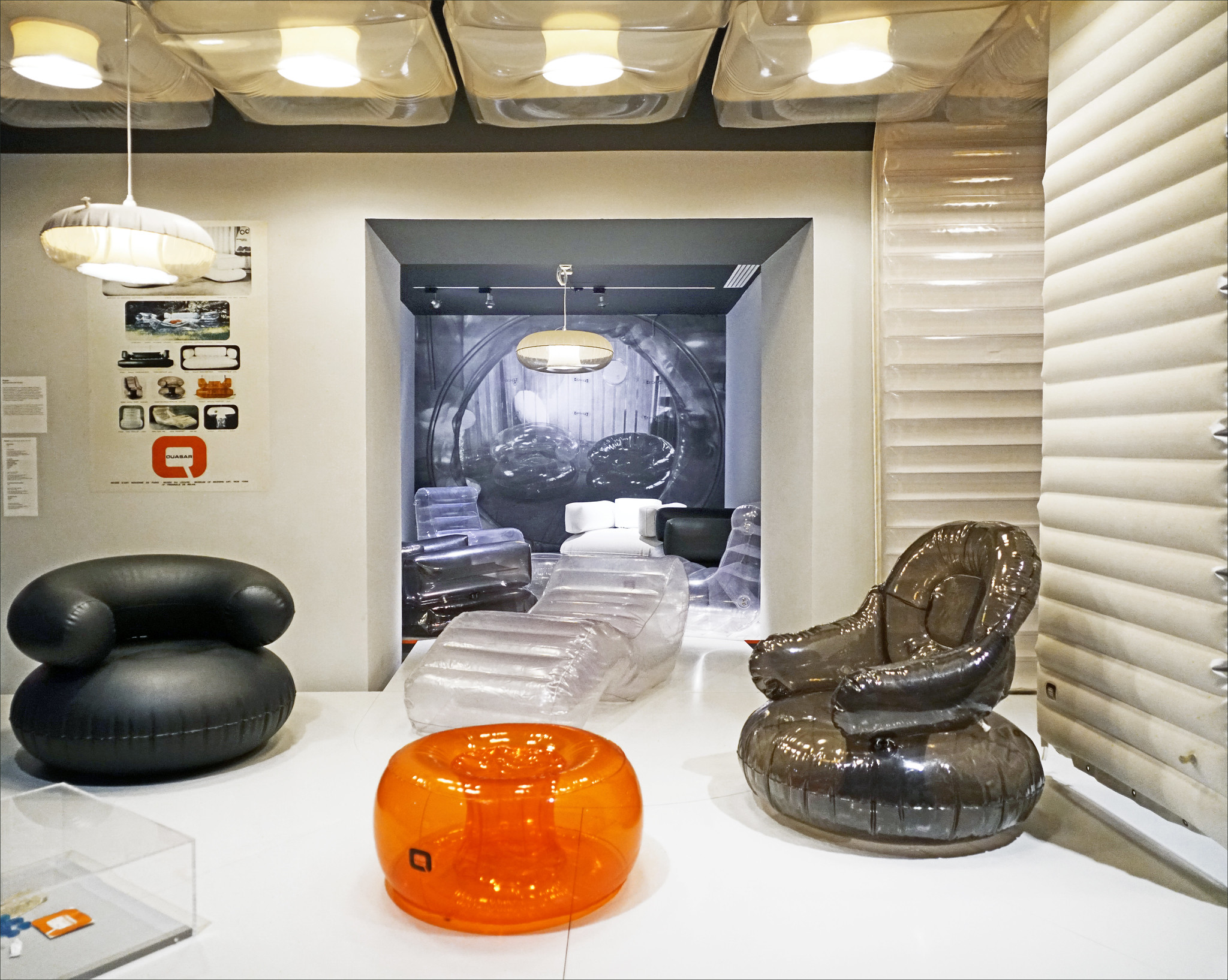 Architecture et mobiliers gonflables